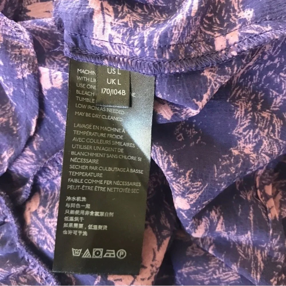 Free People These Dreams Mini Violet Dress Size Large - Picture 15 of 16
